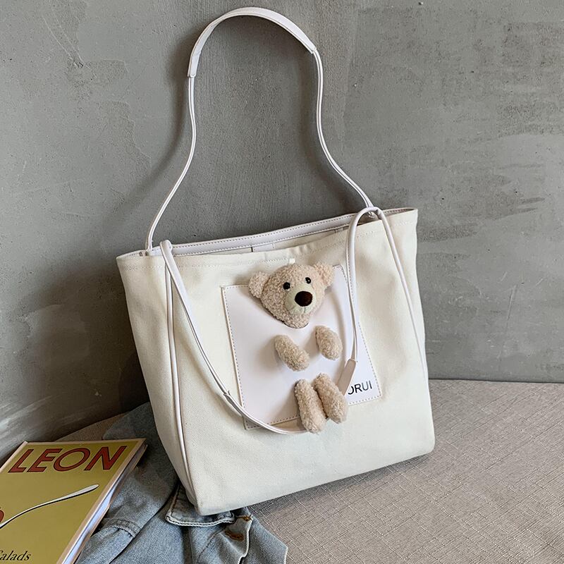 バッグレディース大容量2020夏トレンドワイルドキャンバスショルダーバッグインファッショントートバッグ Tiancai_Wing_Bag4235247