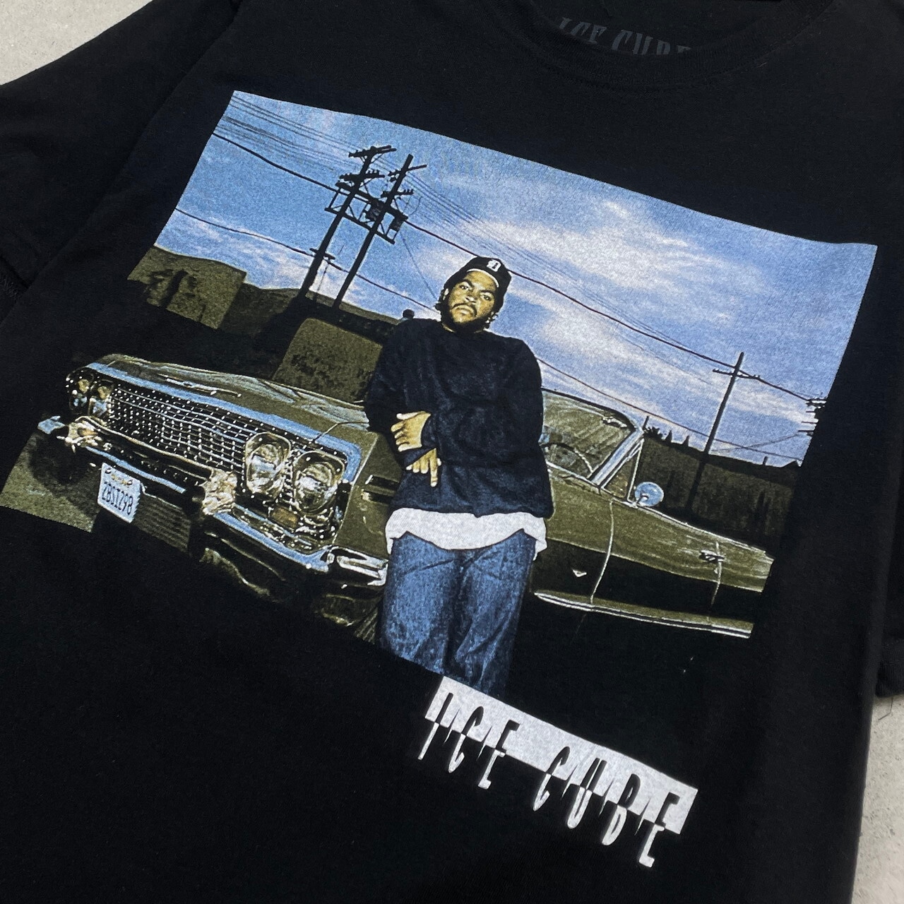 ICE CUBE アイスキューブ ラップT アーティスト ラップTシャツ メンズM 