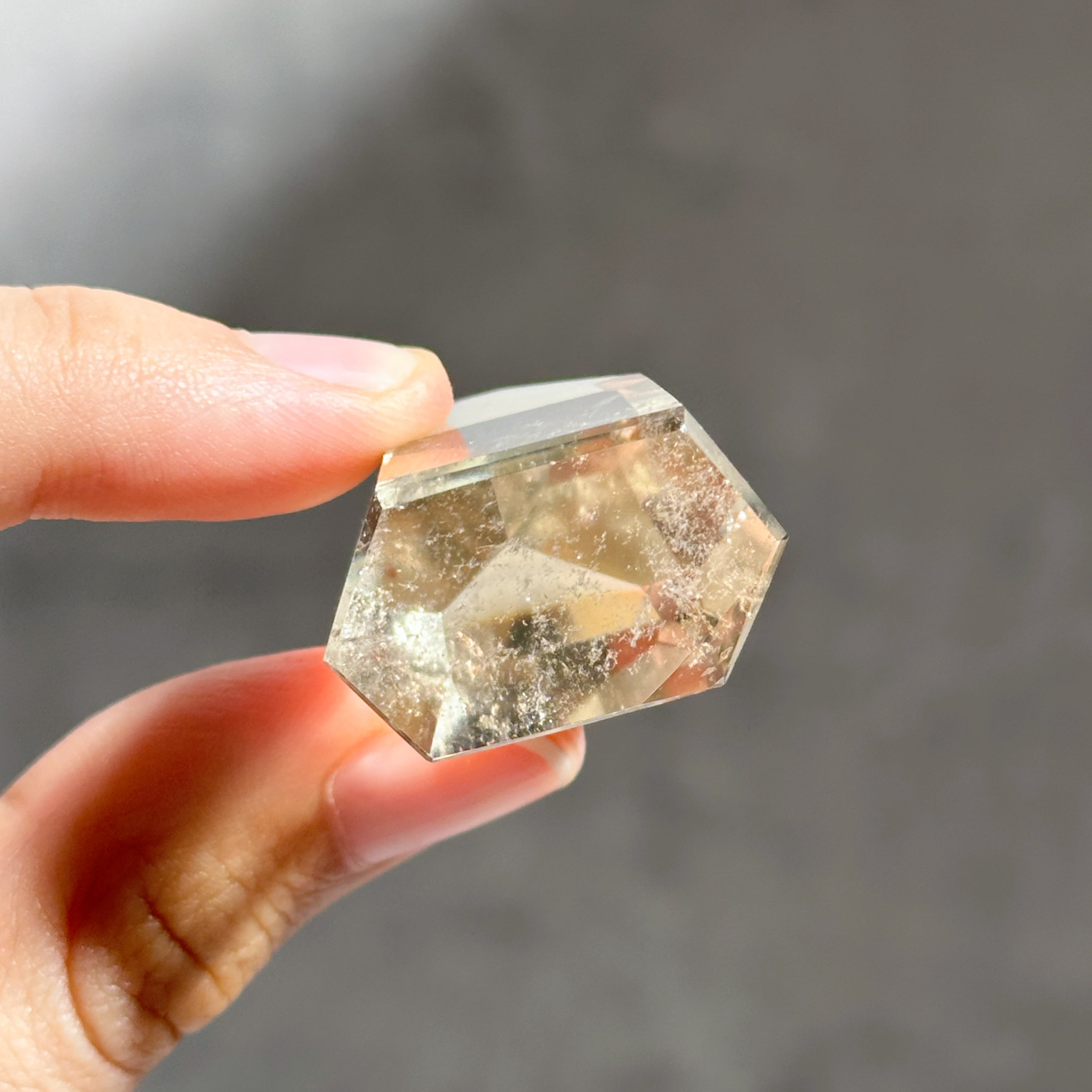 シトリン（黄水晶） タワー3個set 22◇ Citrine ◇ 天然石・鉱物