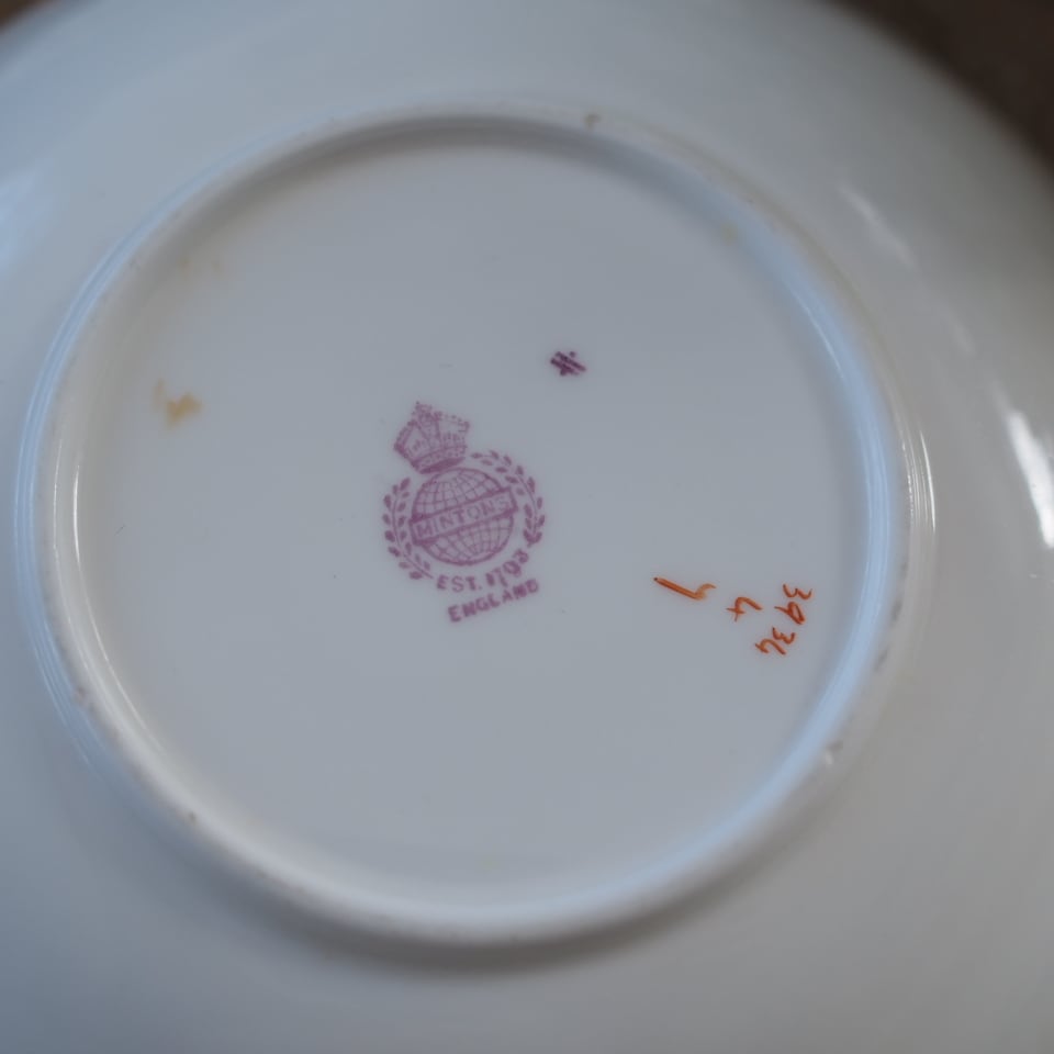 アンティーク ミントン 妖精の絵皿 アンティーク ミントン 妖精の絵皿