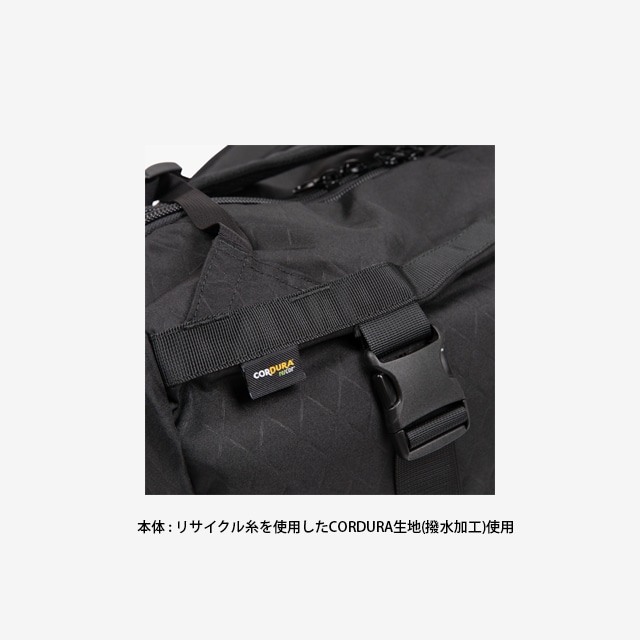 HYBRID BOSTON BAG MEDIUM CORDURA re/cor [BQB-00030]