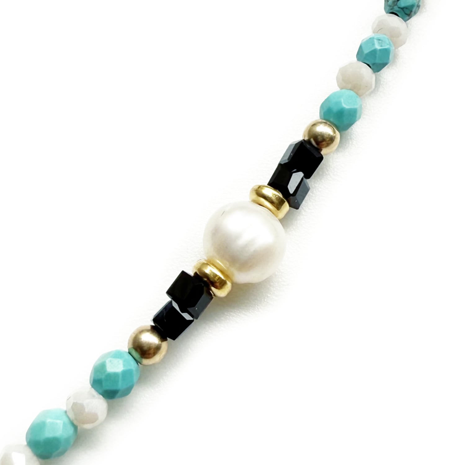 J Alxndra / Scout White Necklace | HOLICK