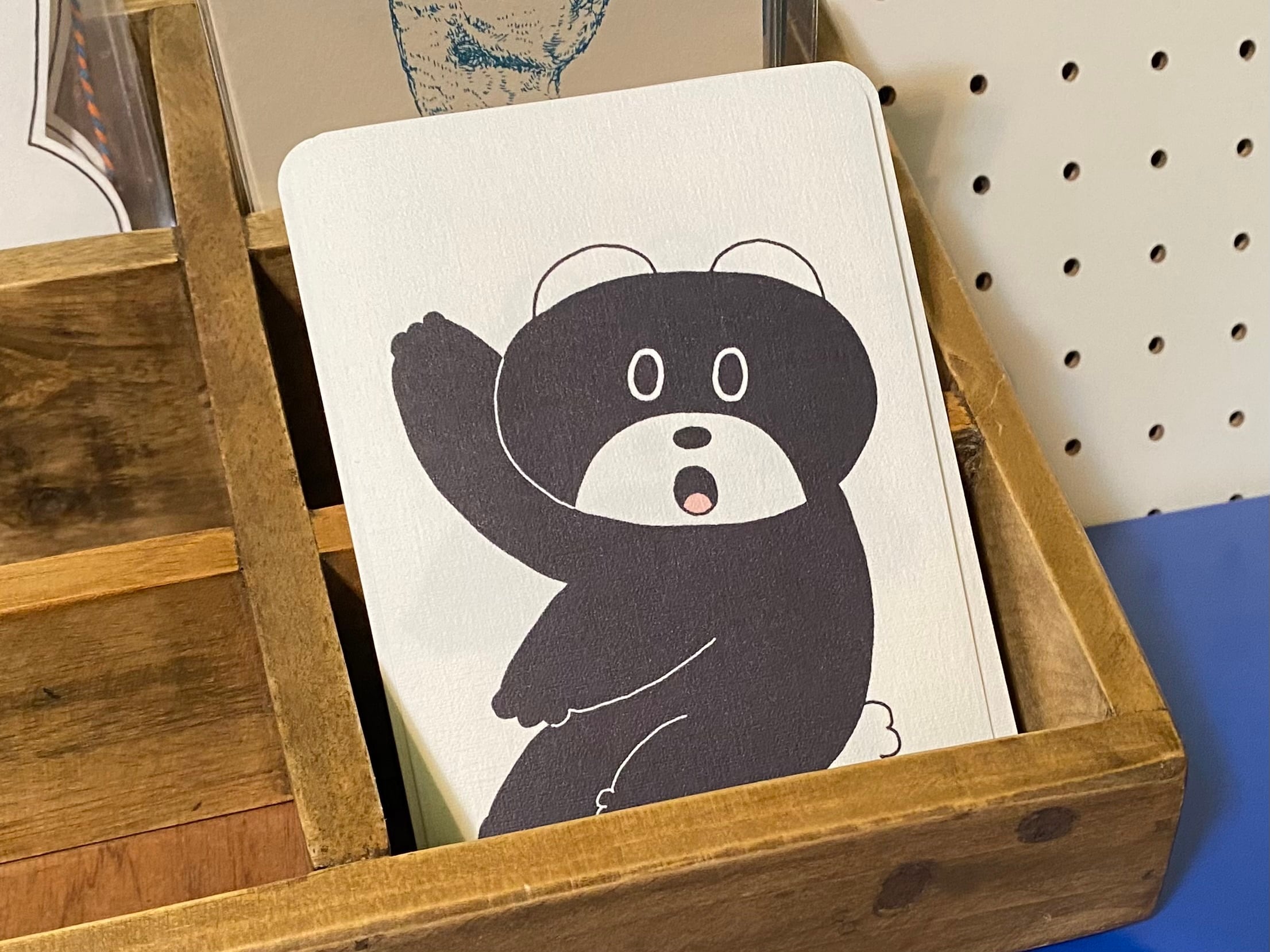 くろっくまのポストカード