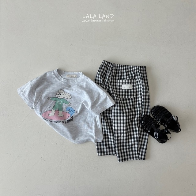 即納 Lalaland  / Poodle surfing tee
