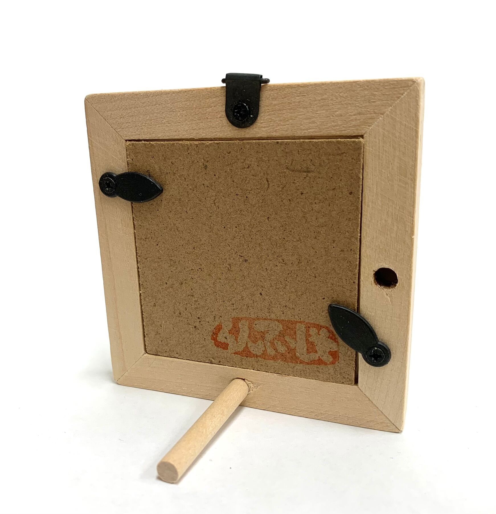 ミニ額「ピーちゃん」ひらがなに挑戦 | らんていしゃ