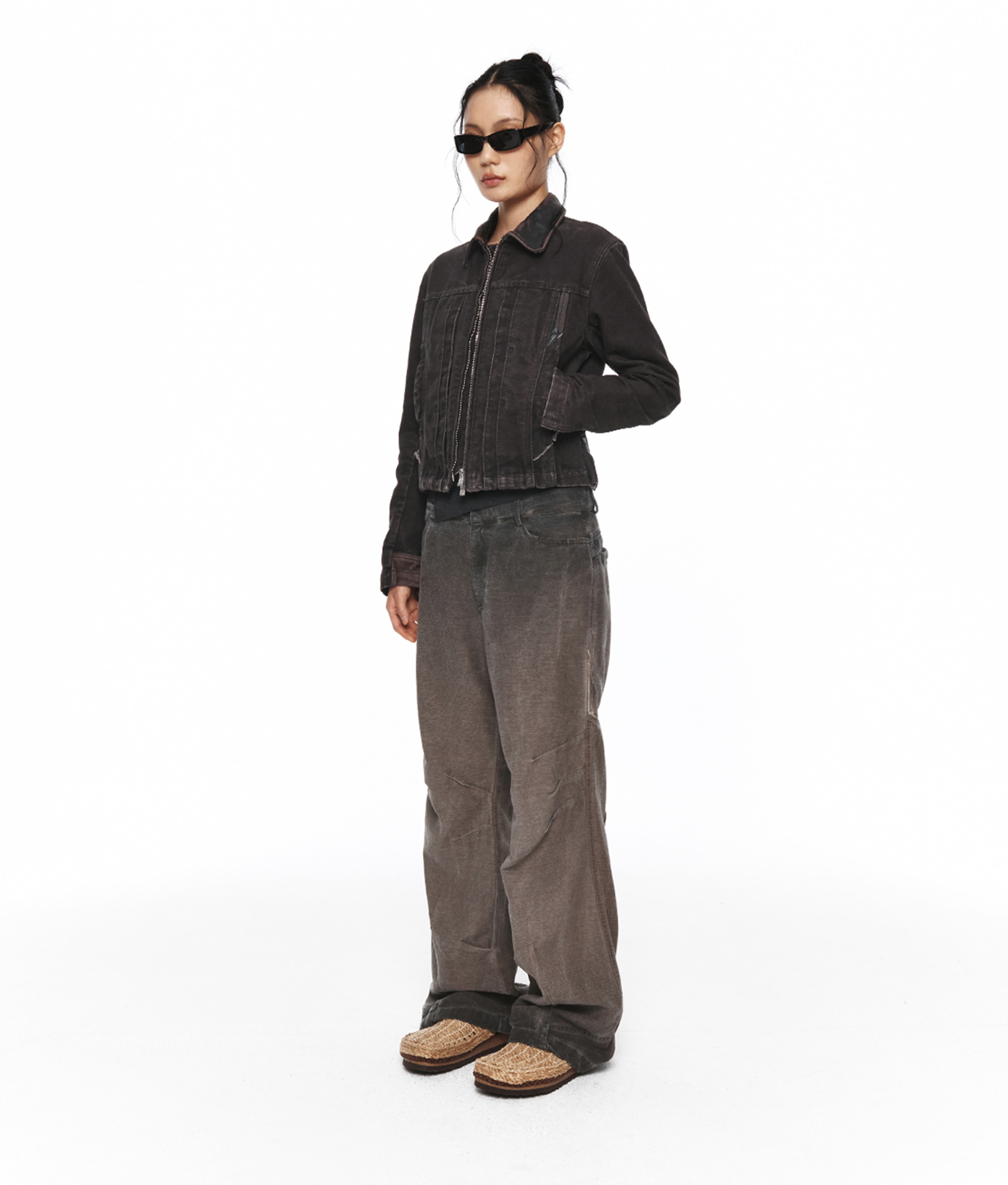 XLIM] EP.8 WOMEN 01 JACKET COLOR : BROWN 正規品 韓国ブランド 韓国