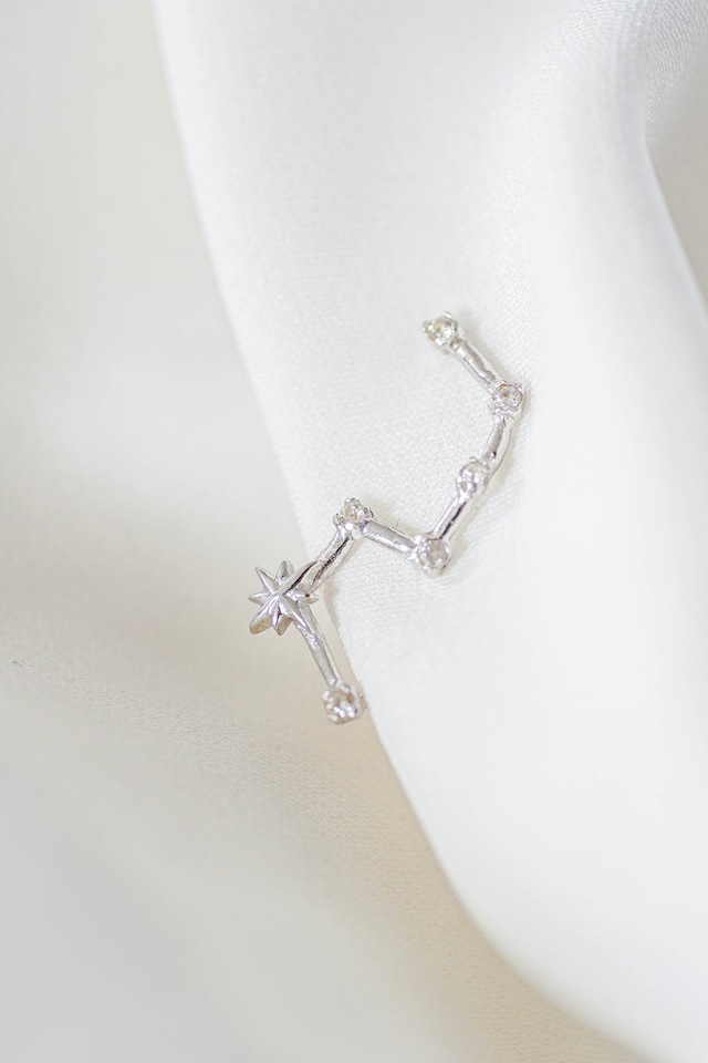 The Big Dipper（北斗七星） Earring【片耳用】Silver925