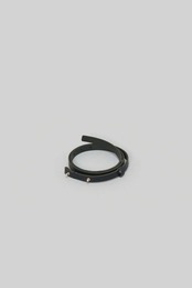 _Fot - belt :Black|牛革レザーベルト/細幅15mm/ギボシ留め/11穴サイズ調整/日本製