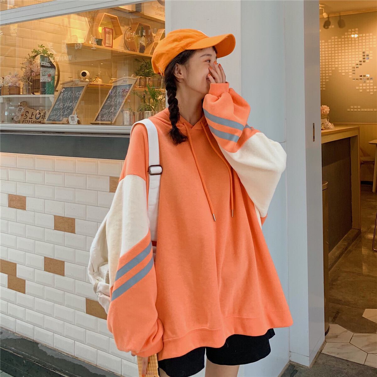 秋 冬 レディース パーカー 長袖 フーディ― スポーティー 大きいサイズ ...