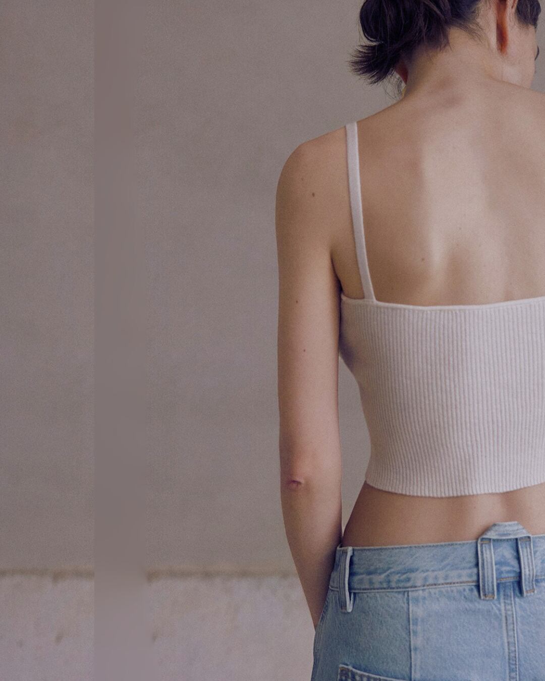 High Gauge Knit Cami Top