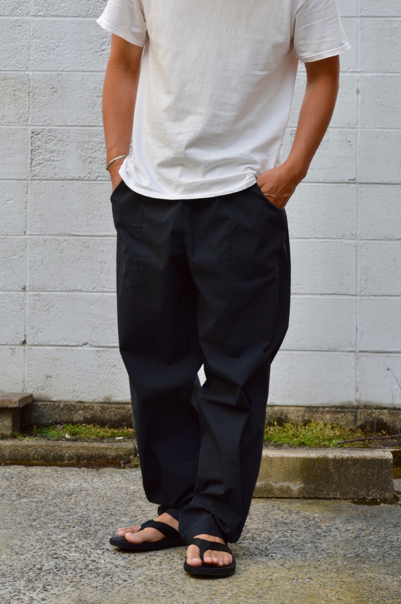 Pub Cotton Whether Cloth Easy Pants Made in Japan ピューブ ウェザークロスイージーパンツ