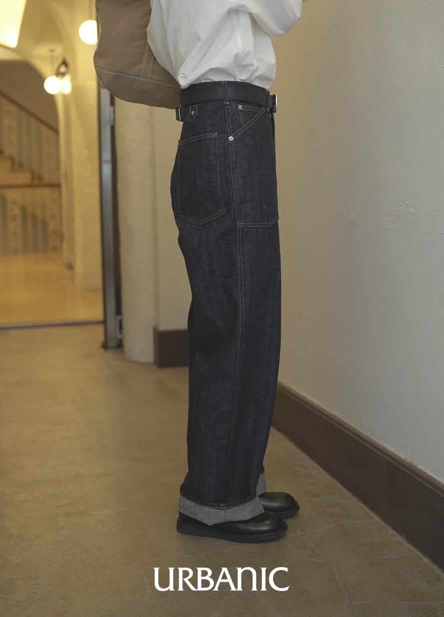URBANIC 30] Piccolo Herringbone Denim Pants 正規品 韓国ブランド