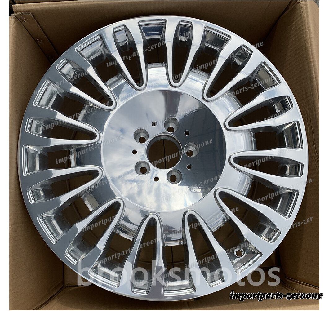 プー太郎 　W222 Mercedes-Benz 19インチ ホイールセッ 22インチ NEWブラック鍛造フローティングホイールメルセデスベンツ