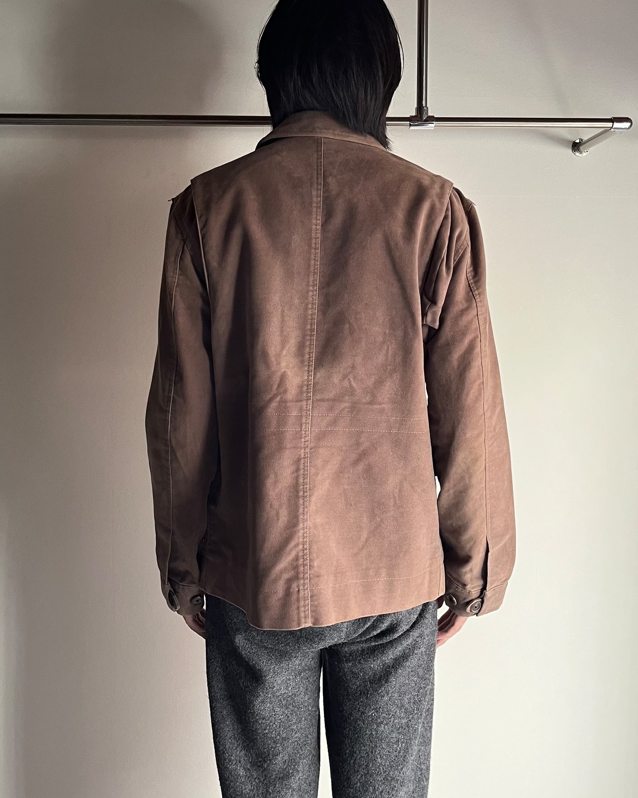 【MARC JACOBS】moleskin 4-pocket safari jacket