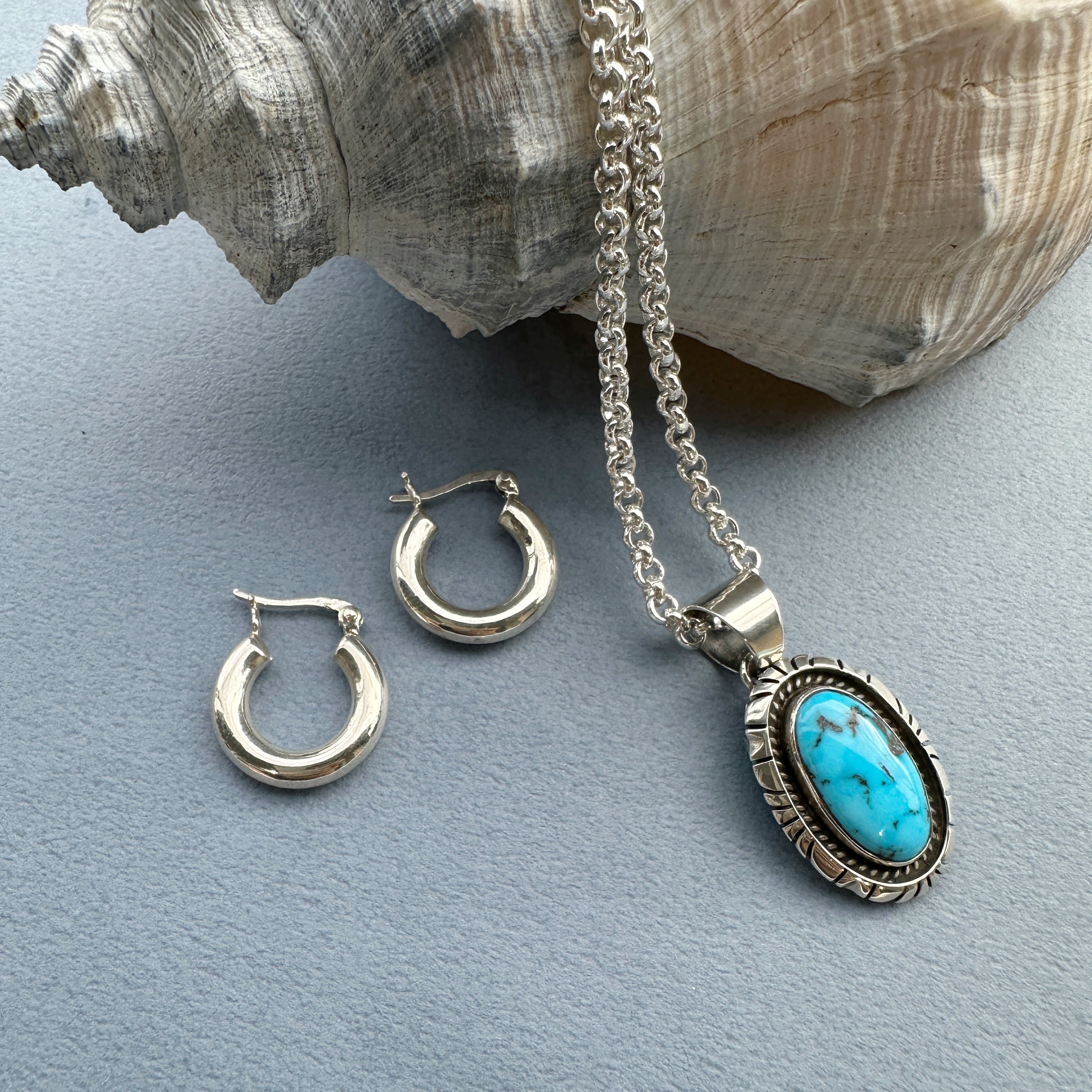 Indian Jewelry 》モレンシ ターコイズ 一点物 ペンダント Indian Jewelry 》モレンシ ターコイズ 一点物 ペンダント