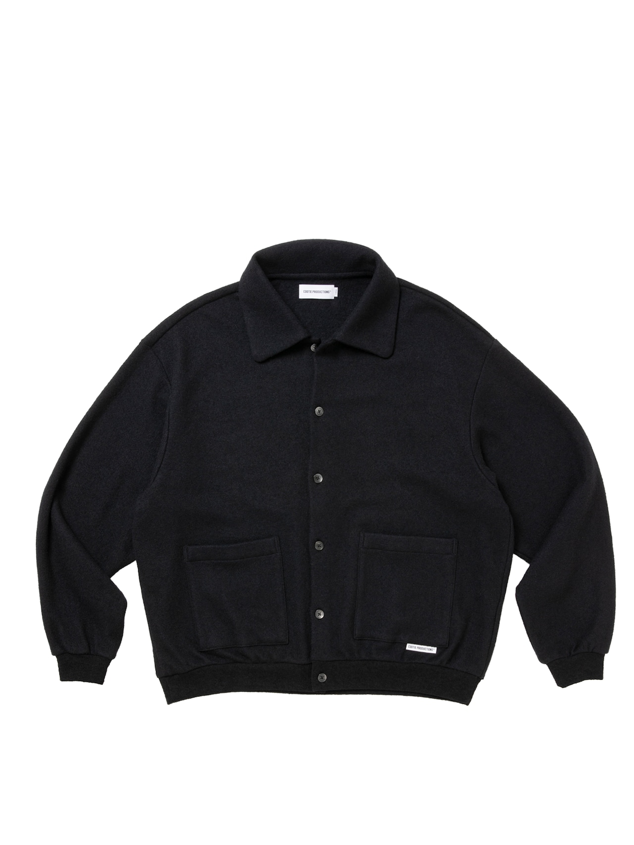 W/N Boucle Polo Cardigan