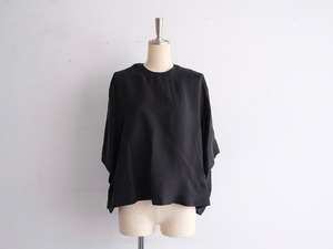TENNE HANDCRAFTED MODERN " half sleeve tops " Black