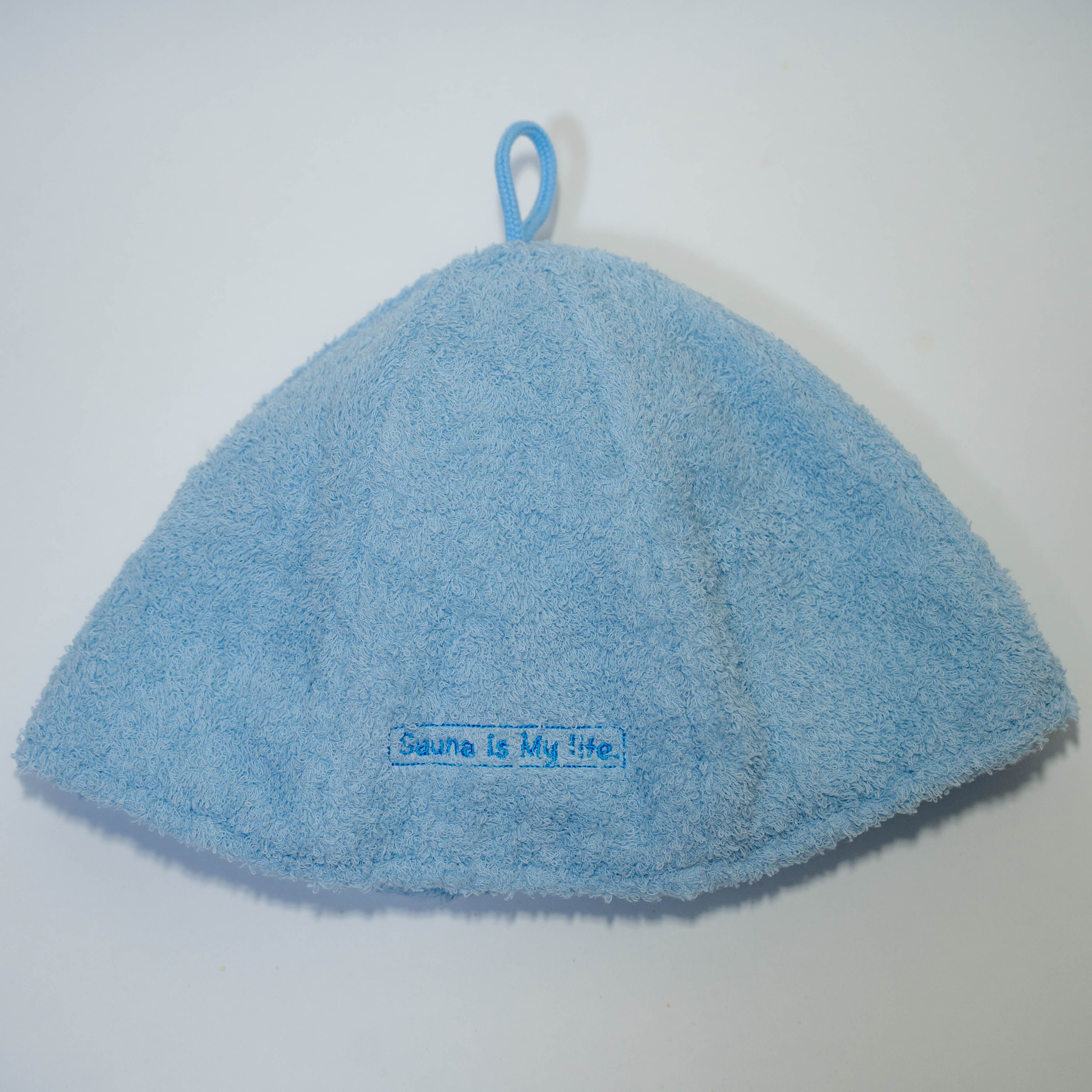 サウナハット&タオルセット/水色 | サウナイズマイライフ/Sauna is My
