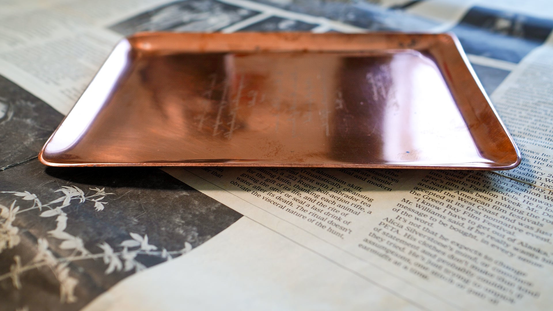 1920s】CARTIER カルティエ レセプション トレイ《ジュエリートレイ