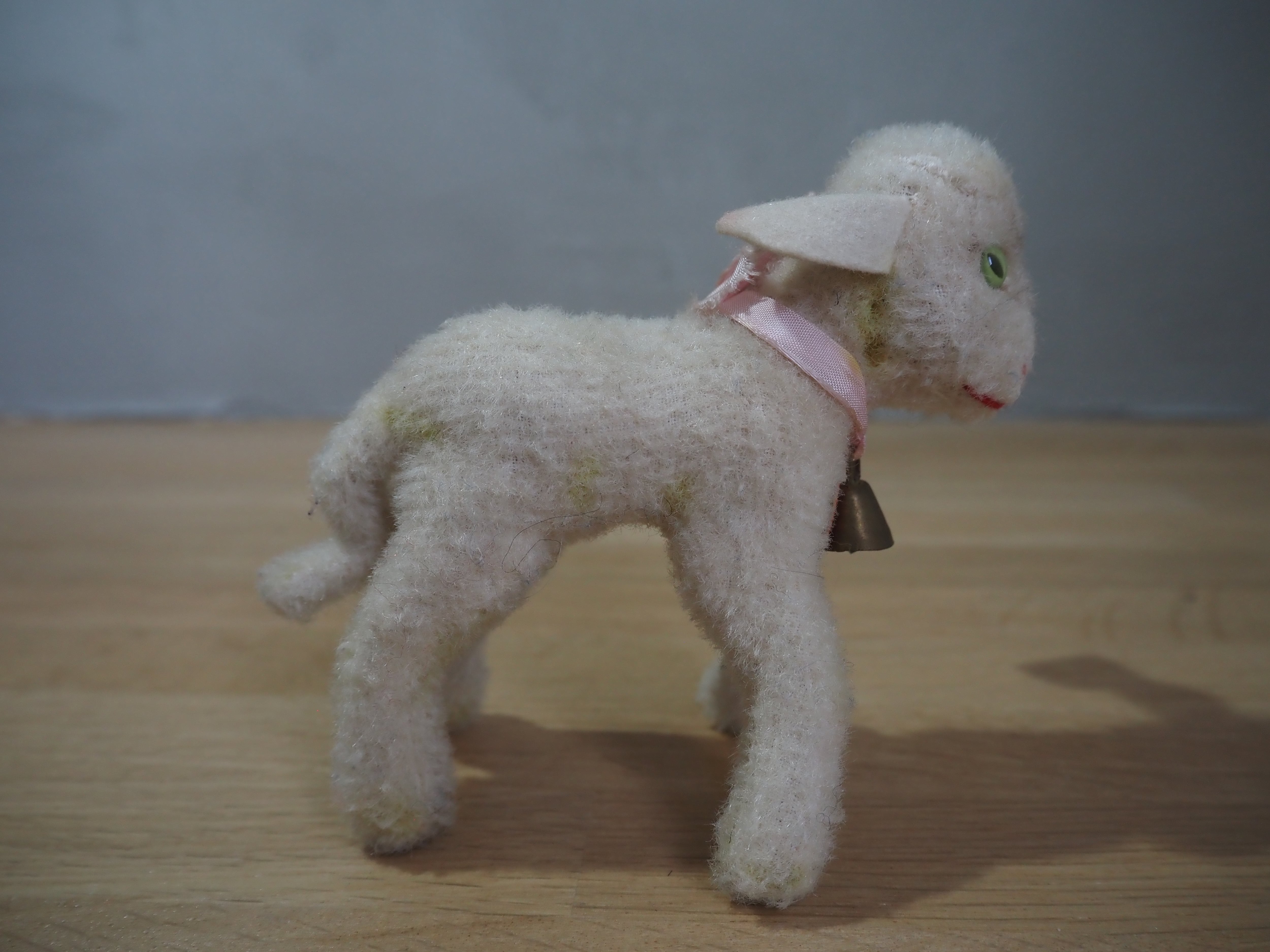 オールド シュタイフ ヒツジ Steiff Lamby 10cm | ヒガシマチマーケット