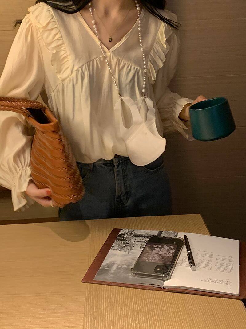 シャツ トップス サマールーズ ロング 夏物 モンロー8144398001