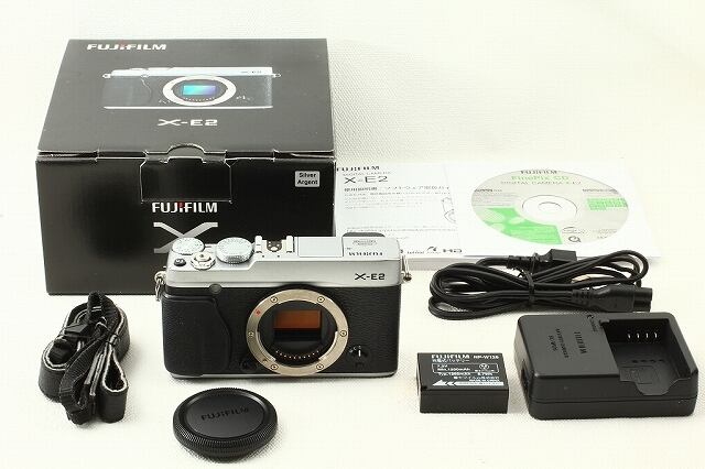 FUJIFILMフジフィルム X-E2 ボディ シルバー 元箱付き 極上ランク | ヒビノカメラ Shop　中古カメラ・レンズ・三脚などの通販  powered by BASE