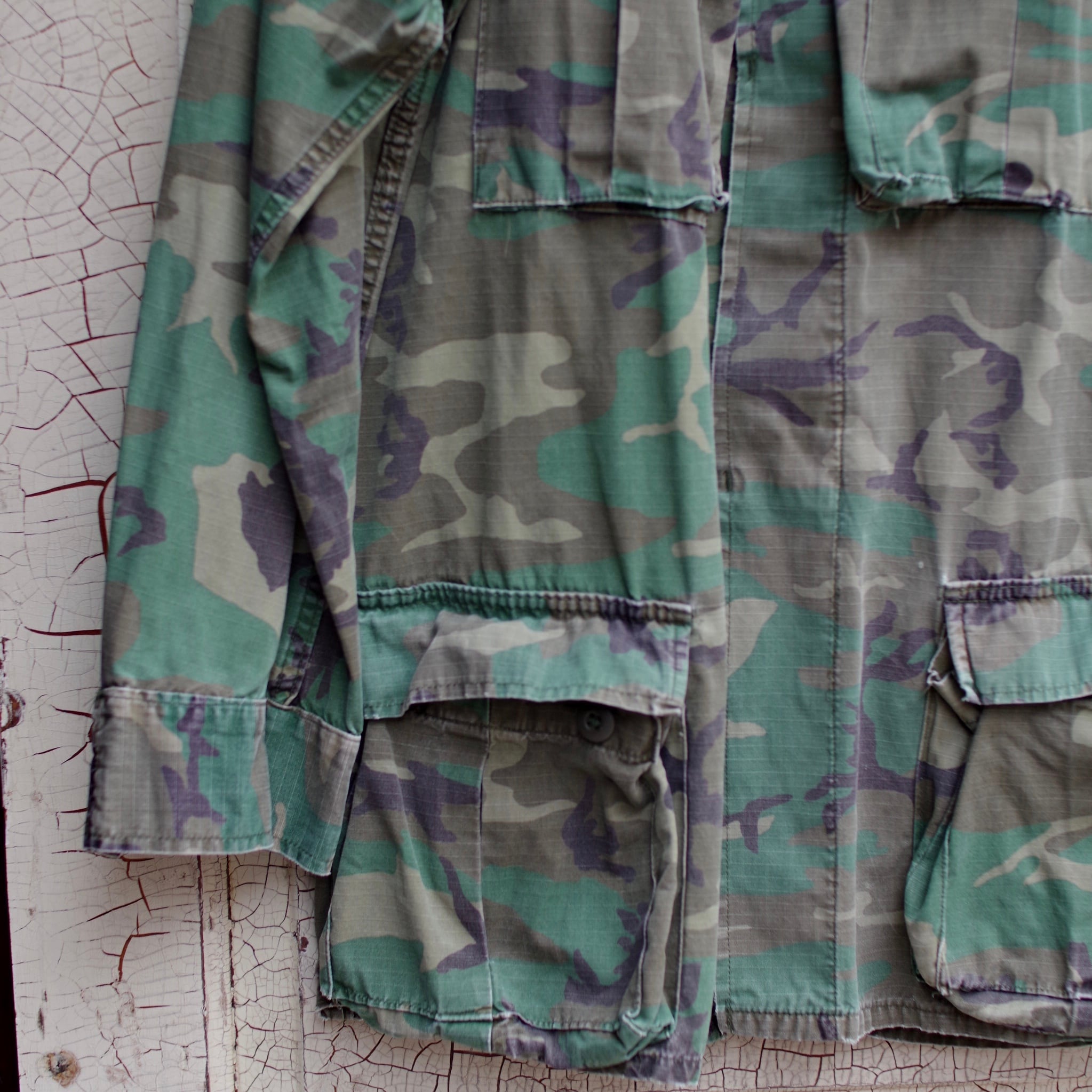 US ARMY BDU Jacket / アメリカ軍 カモフラージュ ジャケット / ウッド