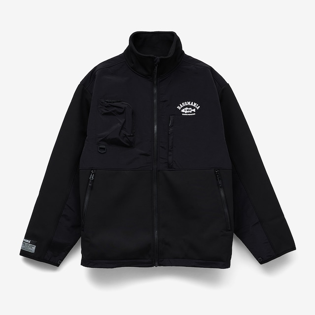 【DeepRangebybassmania】 Wind Stop 3Layer Multi Tec Jacket［BLACK］［LIMITED］