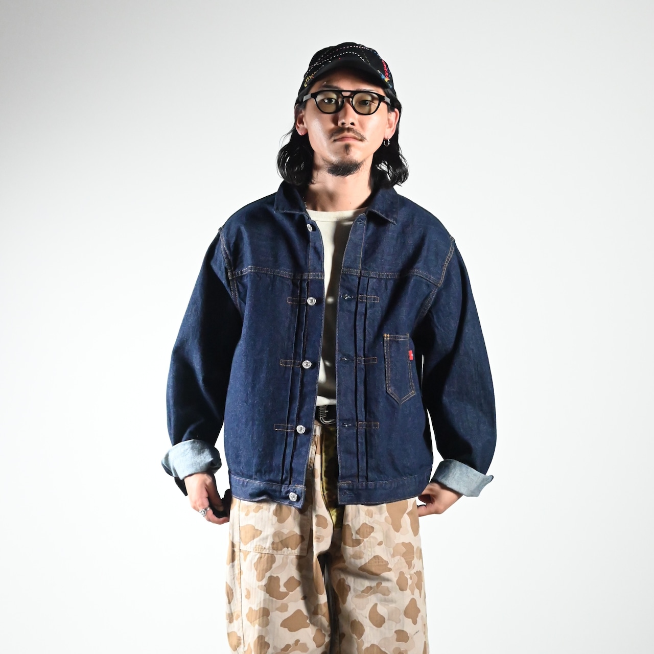 ANACHRONORM / FRONT TUCK DENIM JACKET