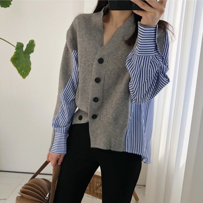 ❤️ エコファー切替ロングベスト ジレ❤️ポケット付き 新品未使用