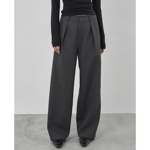 ワイドシルエットスラックスパンツ PT3481