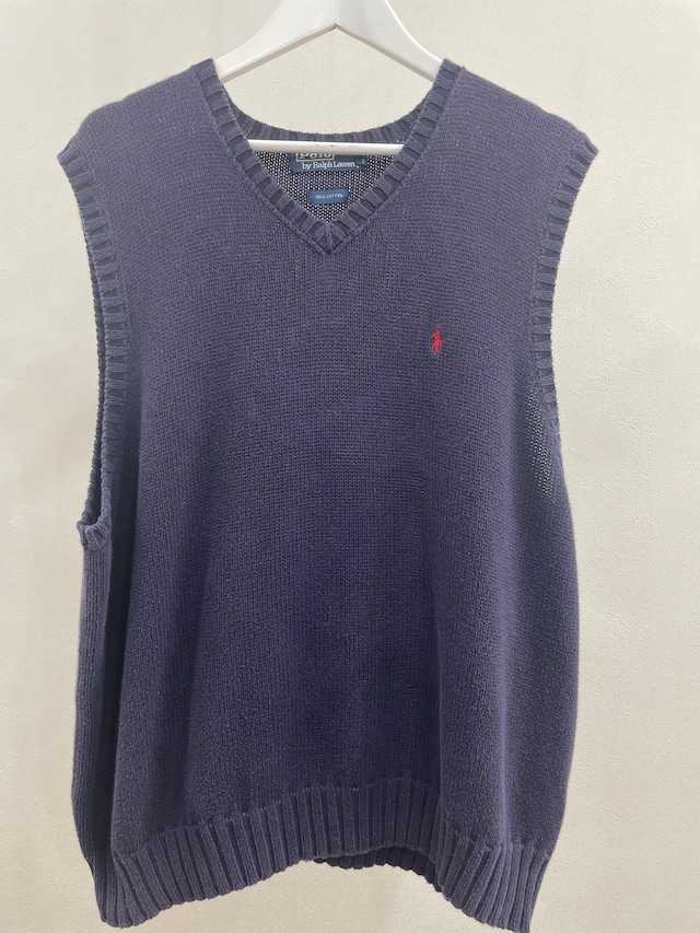 Polo by Ralph Lauren cotton knit vest