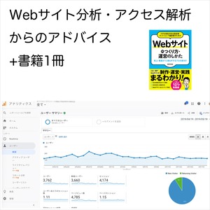 Webサイト分析・アクセス解析+ワンポイントアドバイス+書籍1冊