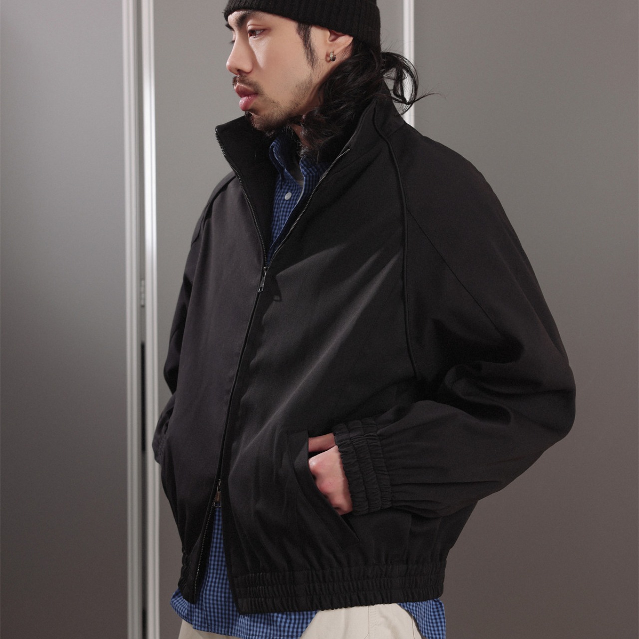 ノクスフィールド・ミニマル・ジップブルゾン K5636 - 4