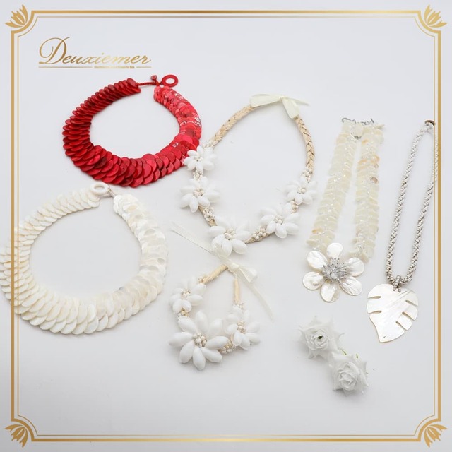 フラダンス 小物 まとめ売り 全7点 セット シェルネックレス ネックレス イヤリング シェル モンステラ 花 フラワー 白 赤 光沢 キラキラ ダンス小物 アクセサリー かわいい 華やか ホワイト系 レッド系