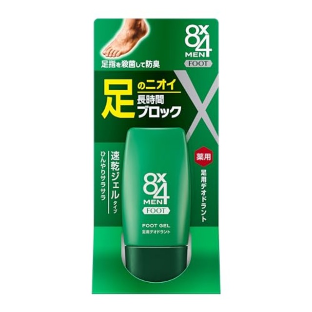 エイトフォー 8x4メン フットジェル 30ml メン デオドラント 男性用 メンズ