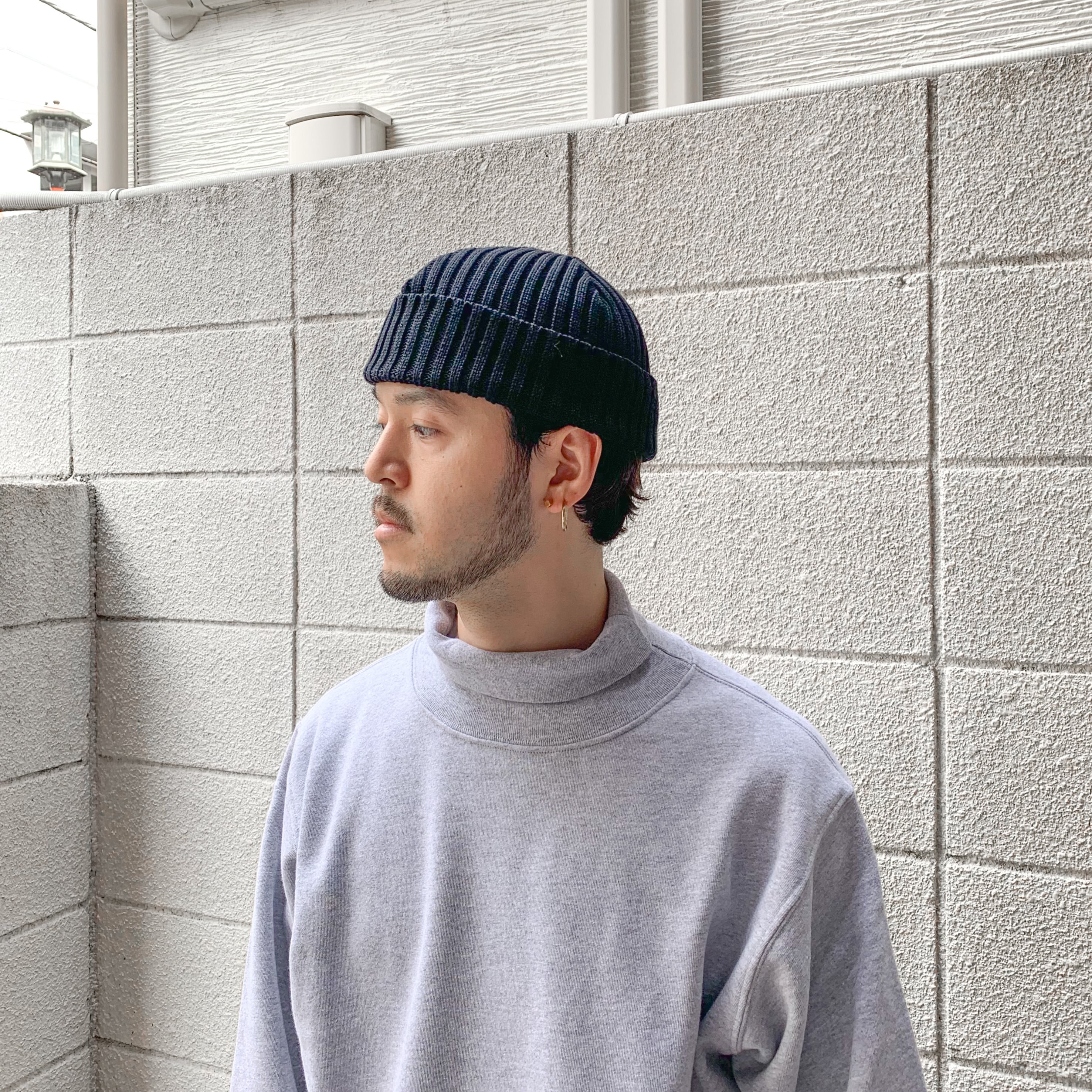 A.R.P / Cotton Knit Classic Beanie (ニット帽 ニットキャップ