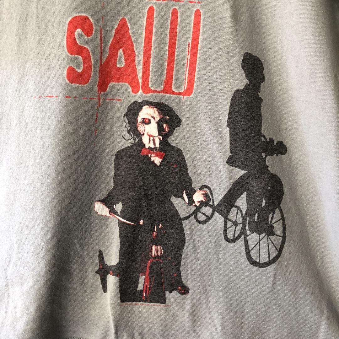 TX03】00s 映画T ムービーT Tシャツ SAW ソウ ジグソウ TX03】00s 映画T ムービーT Tシャツ SAW ソウ ジグソウ