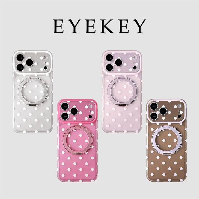 全4色/Dot clear iphone case　M3222