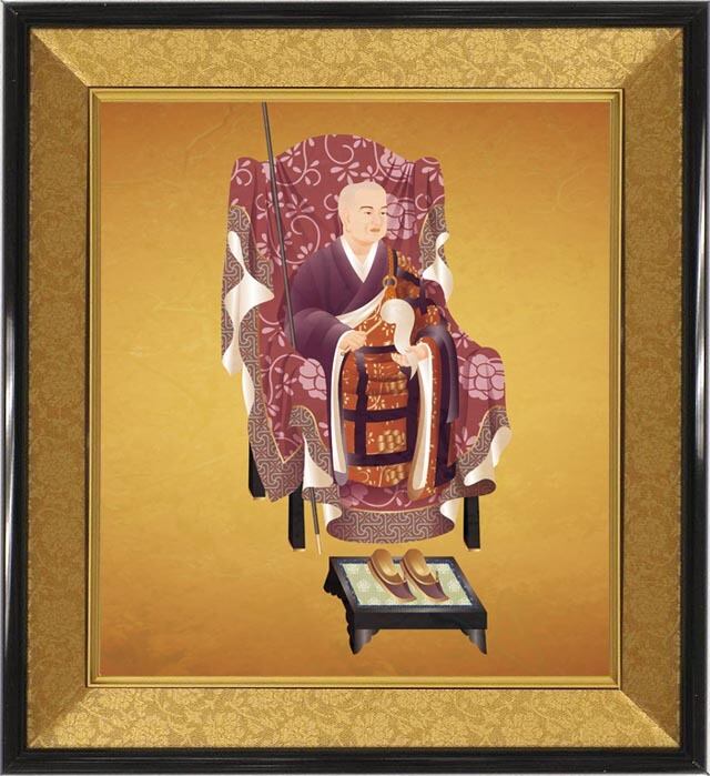 聖観世音菩薩（色紙額） | 復興菩薩とデジタルアート仏画〜松井光雲