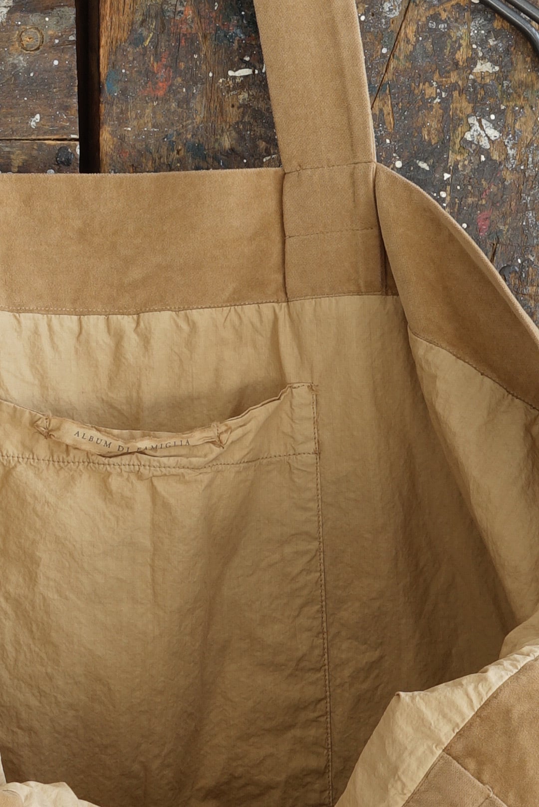 ALBUM DI FAMIGLIA - VELVET BIG BAG / SUGAR | Brownie