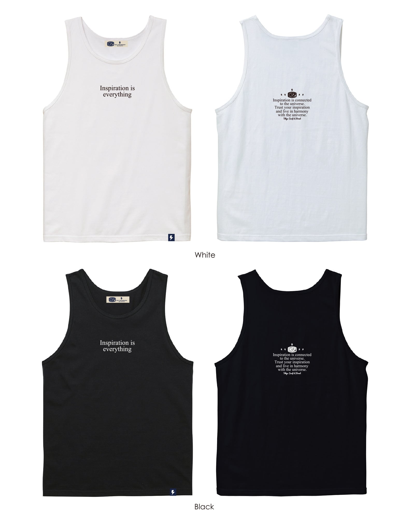 IN26213 Inspiration Tank Top | 『Freetopia』