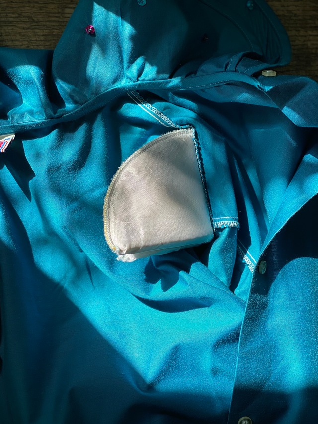 80s Round Collar Blouse