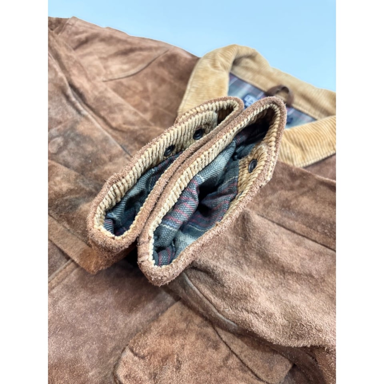 90s Ralph Lauren SUEDE HUNTING JACKET Size L