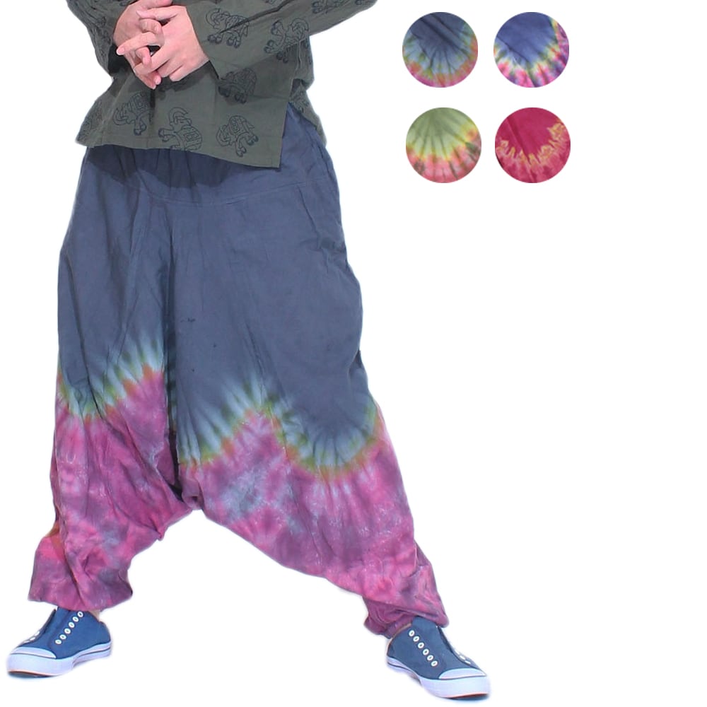 エスニック　バールンパンツ　アラジンパンツ　ダブルガーゼ　注文品 新品　タイ製 エスニックバールンパンツアラジンパンツダブルガーゼ新品タイ製5/11