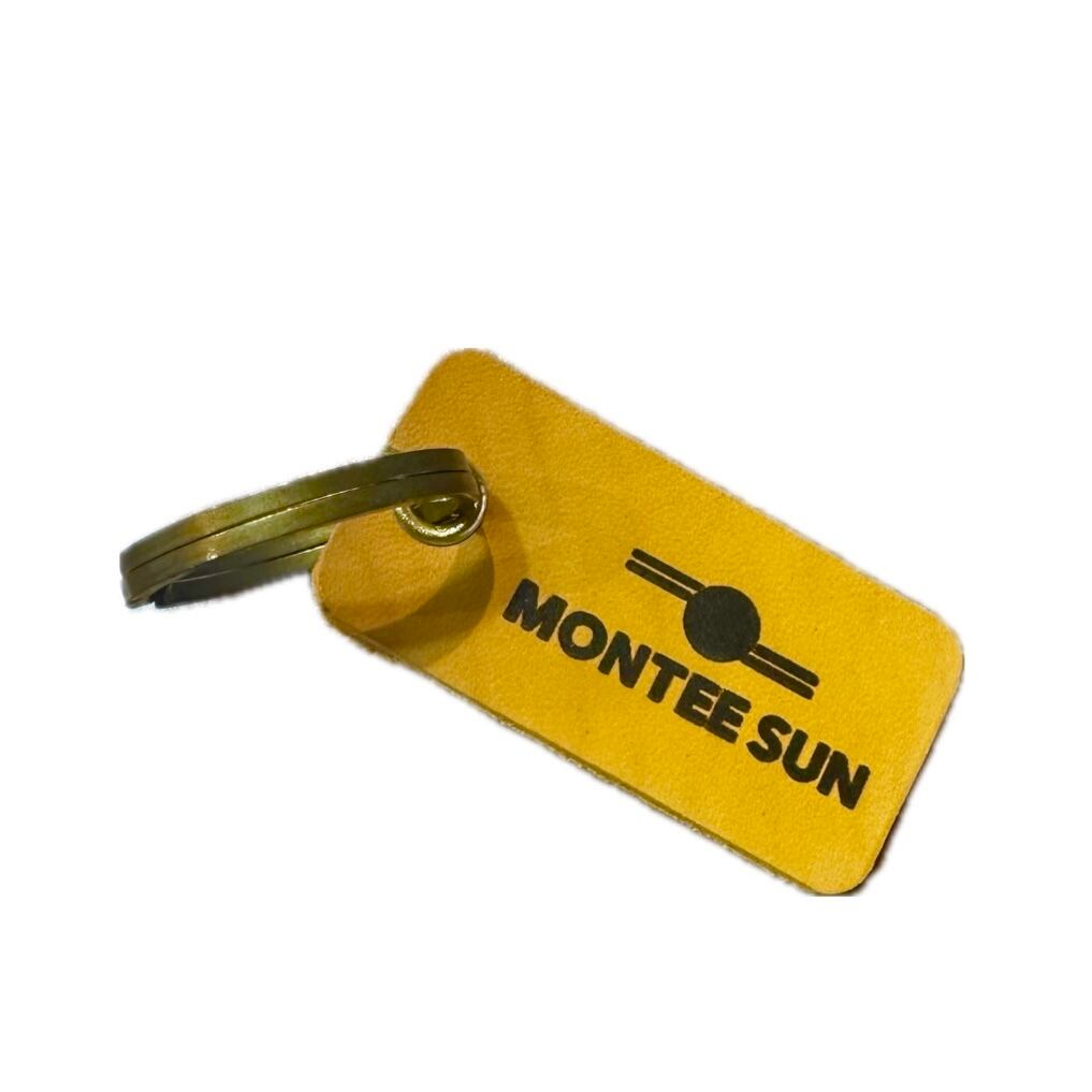 MONTEE SUN レザーキーホルダー
