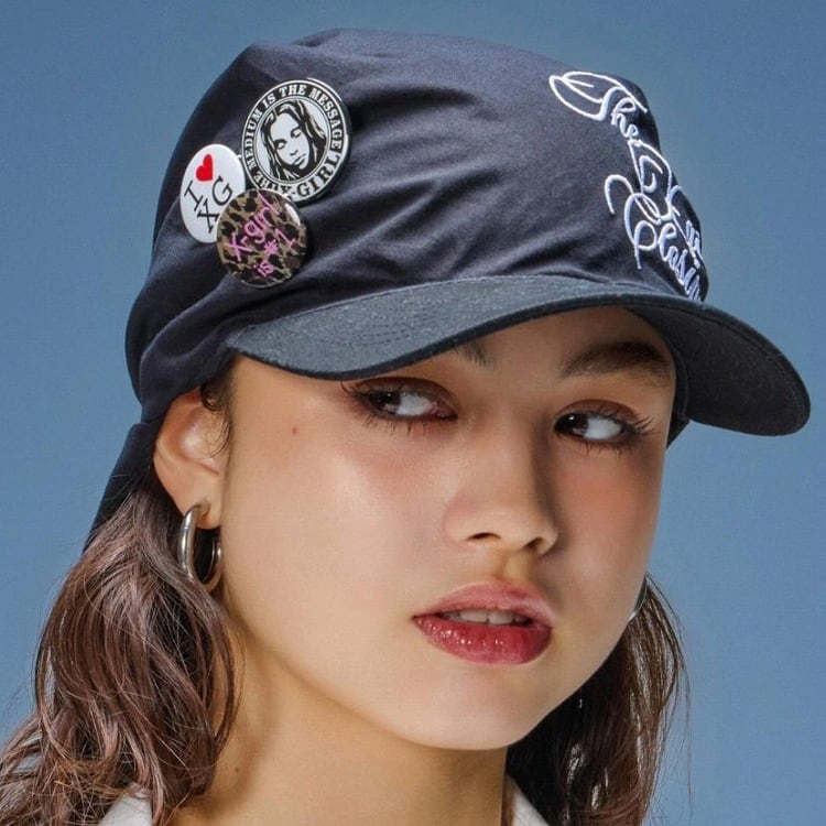 X-girl エックスガール 缶バッジ 3点セット BUTTON BADGE SET