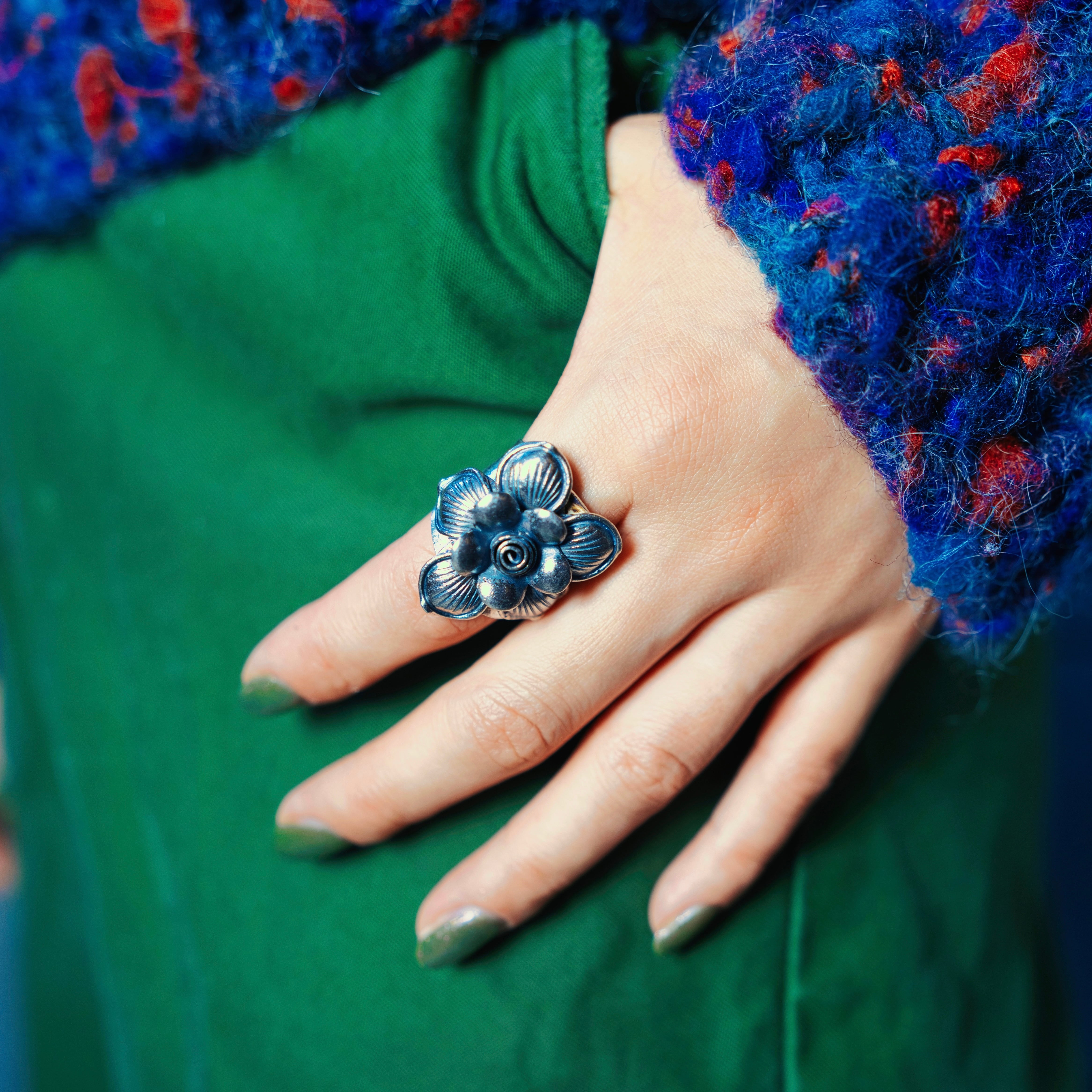 Karen silver , ring | BaA-silver-