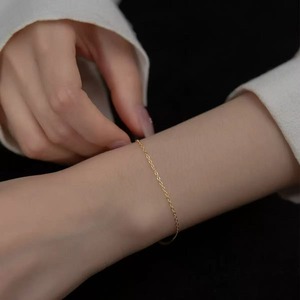 【K113-1】SUS304ブレスレット ステンレスカラー