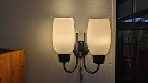 2灯　ブラケット　壁掛け照明　Wall Light HOYA Japan　送料込